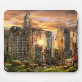Disaster - Chicago, IL - Gotta walk the dog Mouse Pad