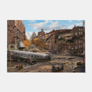 Disaster - New York, NY - No left turn on red Doormat