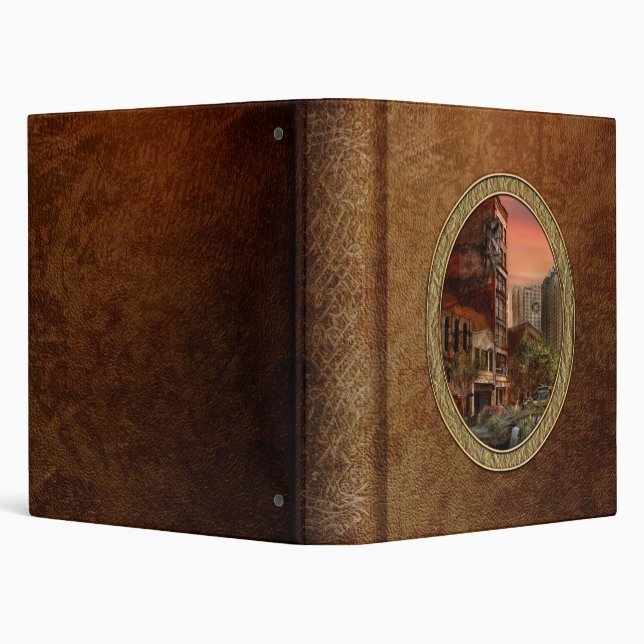 Disaster - Pittsburgh, PA - The Y2K Bug 3 Ring Binder (Background)
