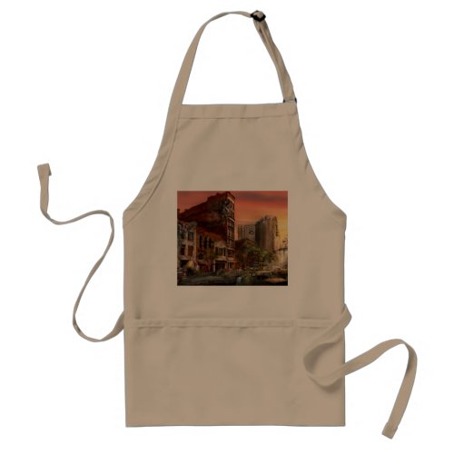 Disaster _ Pittsburgh PA _ The Y2K Bug Adult Apron