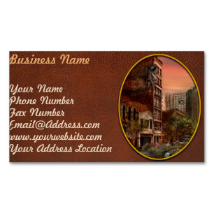 Disaster - Pittsburgh, PA - The Y2K Bug Business Card Magnet