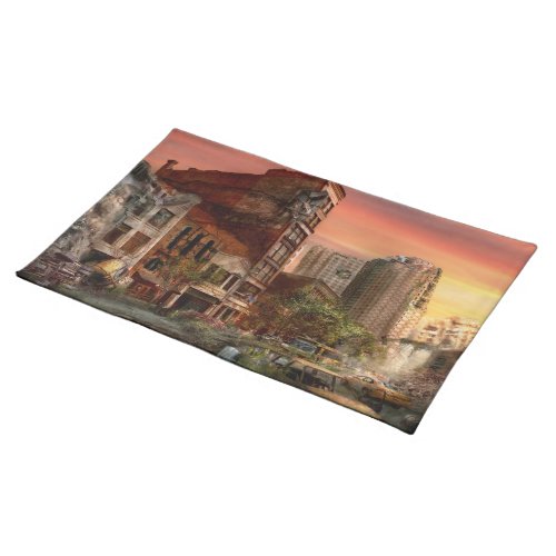 Disaster _ Pittsburgh PA _ The Y2K Bug Cloth Placemat