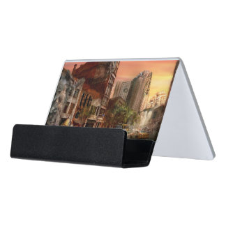 Disaster - Pittsburgh, PA - The Y2K Bug Desk Business Card Holder