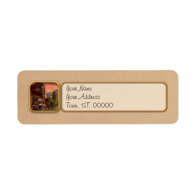 Disaster - Pittsburgh, PA - The Y2K Bug Label (Front)