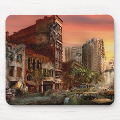 Disaster _ Pittsburgh PA _ The Y2K Bug Mouse Pad