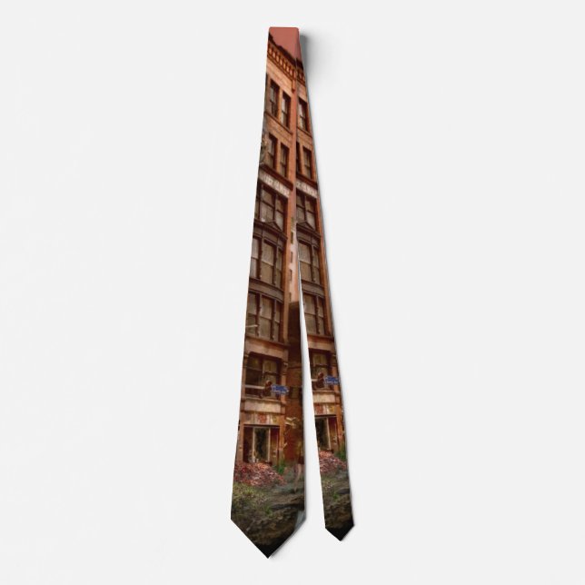 Disaster - Pittsburgh, PA - The Y2K Bug Neck Tie (Front)