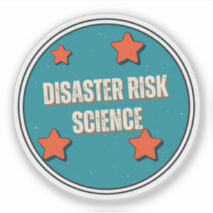 Disaster Risk Science Sticker
