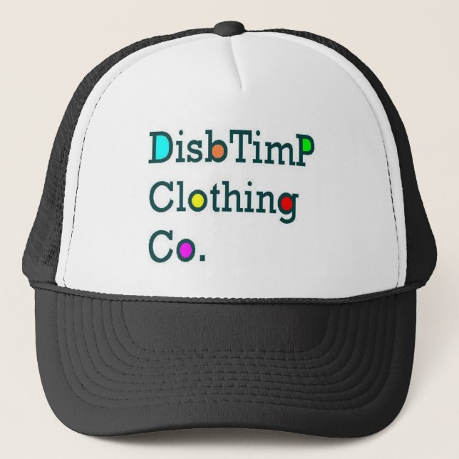 disbTimP clothing co Trucker Hat (Front)