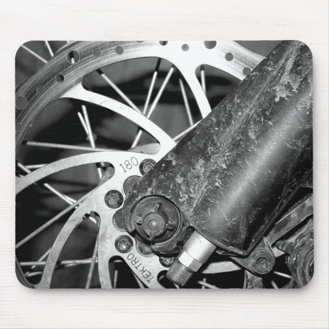 disc brake pad mouse pad (Front)