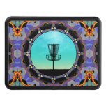 Disc Golf Abstract Basket 3 Hitch Cover