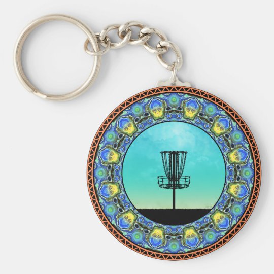 disc golf keychain