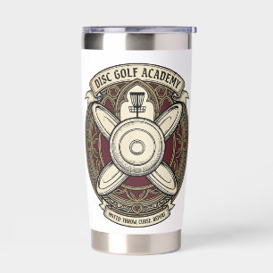 Disc Golf Academy Crest Insulated Tumbler