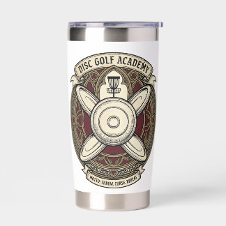 Disc Golf Academy Crest Insulated Tumbler