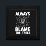 Disc Golf Always Blame The Trees Gift Box<br><div class="desc">Disc Golf Always Blame The Trees</div>