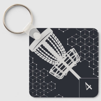 Disc Golf Bag Tag Keychain