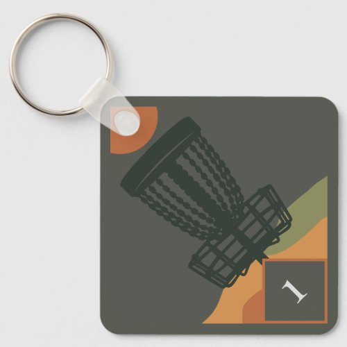 Disc Golf Bag Tag Keychain