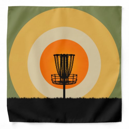 Disc Golf Basket Bandana