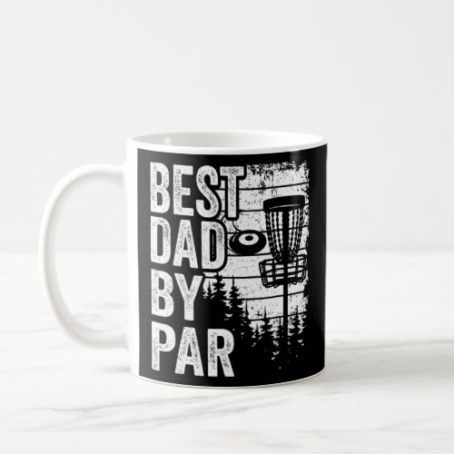 Disc Golf Basket Retro Daddy Vintage Best Dad By P Coffee Mug