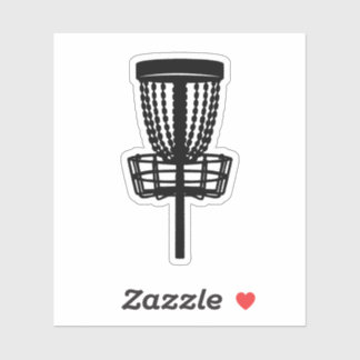 Disc Golf Basket Sticker