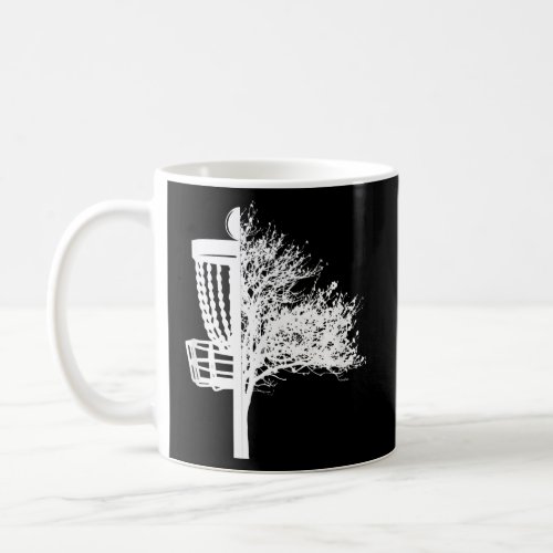 Disc Golf Basket Tree  Coffee Mug