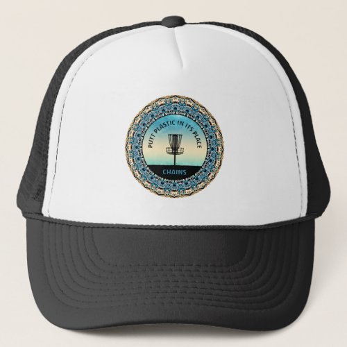 Disc Golf Basket Trucker Hat