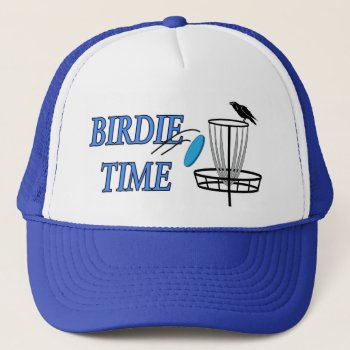 Disc Golf Birdie Time Hat by ZAGHOO at Zazzle