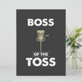 Disc Golf - Boss of the Toss (Standing Front)