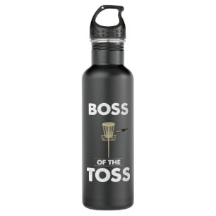 Disc Golf - Boss of the Toss Stainless Steel Water Bottle