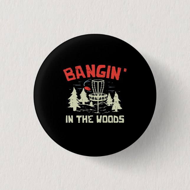 Disc Golf Button (Front)