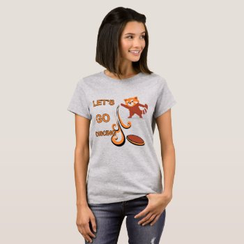Disc Golf By Red Panda T-shirt by ZAGHOO at Zazzle