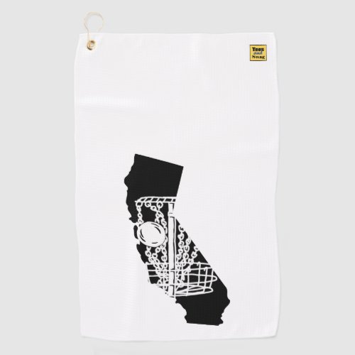 Disc golf California _ towel for your discgolf bag