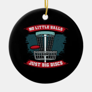 Disc Golf Ceramic Ornament