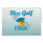 Disc Golf Chick #3 (Front Horizontal)