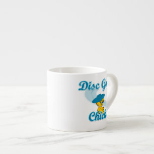Disc Golf Chick #3 Espresso Cup