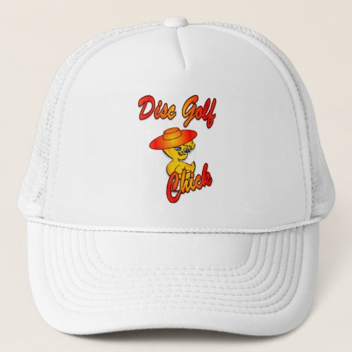 Disc Golf Chick 5 Trucker Hat