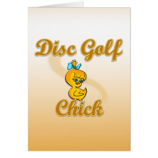 Disc Golf Chick Cards (Front)