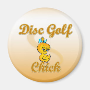 Disc Golf Chick Magnet