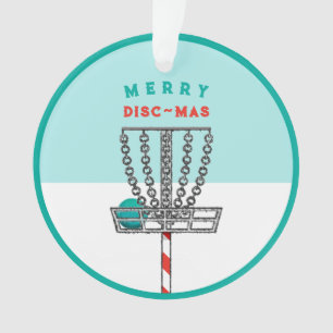 Disc Golf Christmas Collectible Ornament