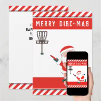 Disc Golf Christmas Holiday | Zazzle disc-golf-christmas-holiday-zazzle