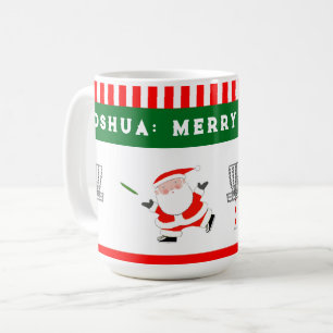 Disc Golf Christmas Holiday Coffee Mug