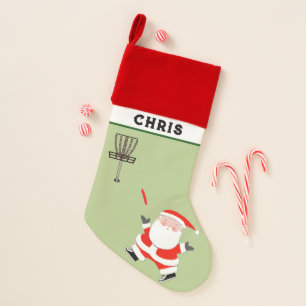 Disc Golf Christmas Stocking