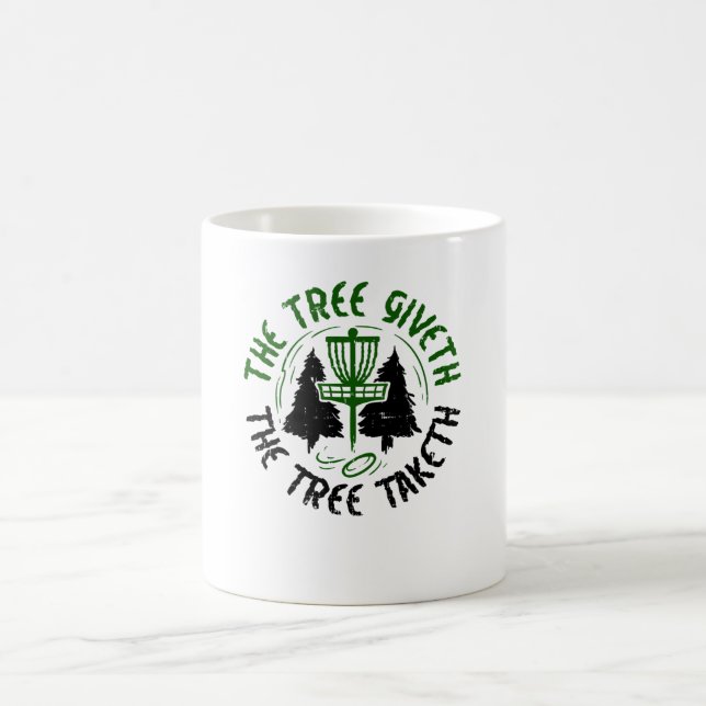 Disc Golf Coffee Mug (Center)