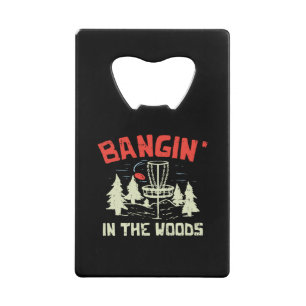 Disc Golf Credit Card Bottle Opener