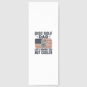 Disc Golf Dad Vintage Flag Funny Shirt Design_1 Bookmarks