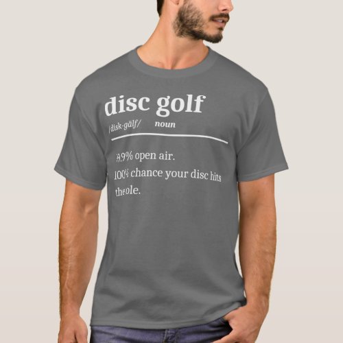 Disc Golf Definition T_Shirt