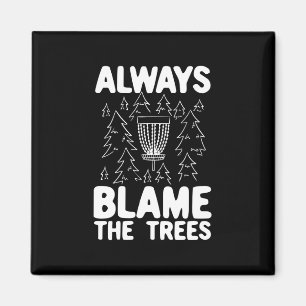 Disc Golf Disc Basket Gift Magnet