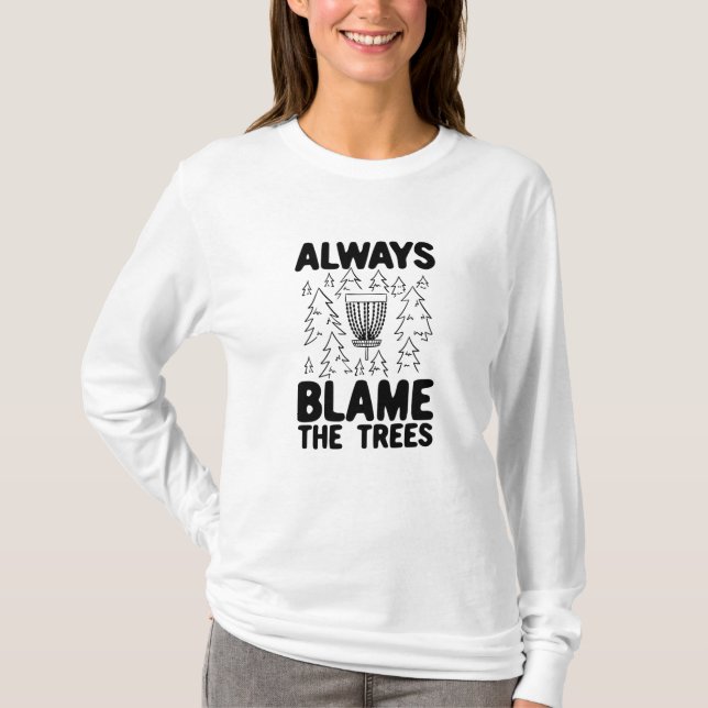 Disc Golf Disc Basket Gift T-Shirt (Front)