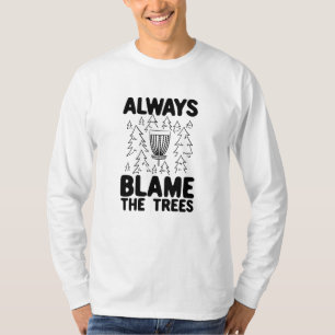 Disc Golf Disc Basket Gift T-Shirt