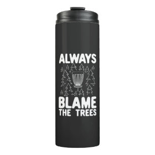 Disc Golf Disc Basket Gift Thermal Tumbler