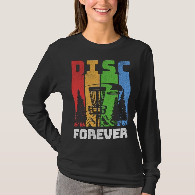 Disc Golf Disc Forever T-Shirt (Front)